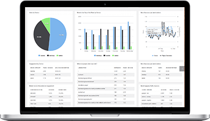 Revolute CMS traffic stats example 1