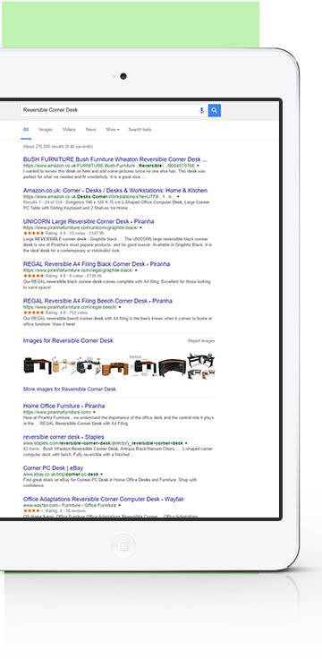 Mobile SERP listing
