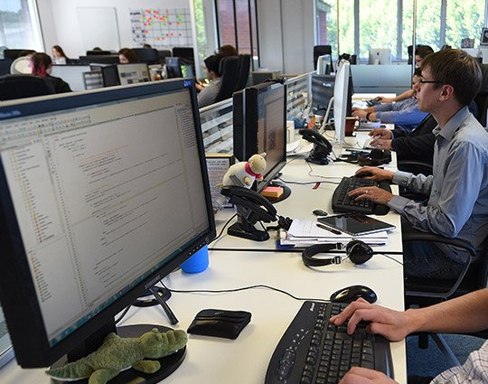 re Media office team